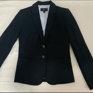 J.Crew Women Black Schoolboy Blazer XS